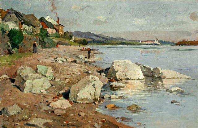 Zetsche Eduard - Donaulandschaft